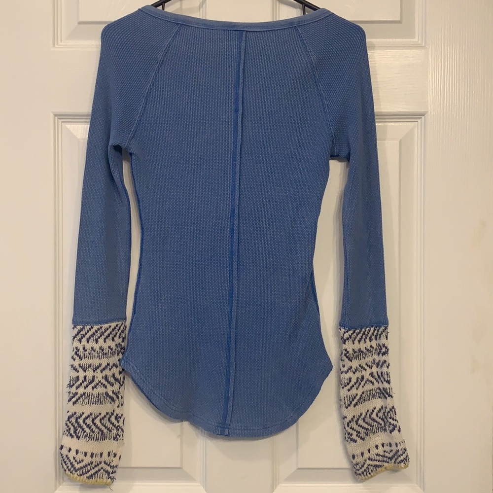 Free People Sweater with Cute Sleeves - Picture 5 of 5